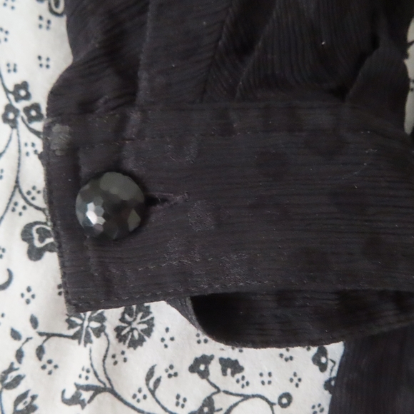 vintage miss v valentino 1/2 zip blouse shirt top sz 44/10 - Picture 4 of 7